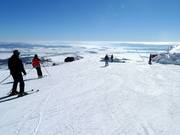 Begin van de piste Generál