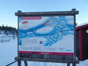 Loipenplan Tandådalen & Hundfjället