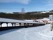 Oefenweide met transportband bij Kläppentorget