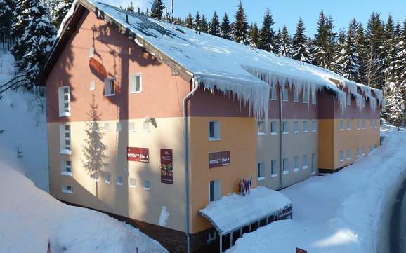 regio Ústí: accomodatieaanbod van de skigebieden – Accommodatieaanbod Keilberg (Klínovec)