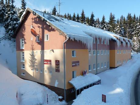 Noordwest-Tsjechië (Severozápad): accomodatieaanbod van de skigebieden – Accommodatieaanbod Keilberg (Klínovec)