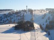 ’s Middags ontstaan er ook hobbels op de hellingen van de Köhlerhagen.