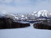 Uitzicht van de East Mountain naar de West Mountain