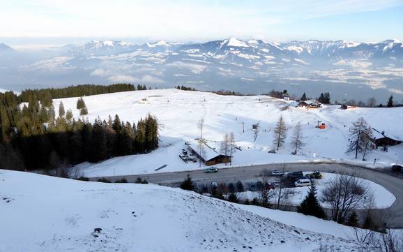 Hoogste dalstation in het Berchtesgadener Land – skigebied Rossfeld – Berchtesgaden-Oberau