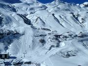 Zürserseebahn - 4-persoons hogesnelheidsstoeltjeslift (koppelbaar) met kap en stoelverwarming