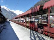 Autoverlading Tauernschleuse