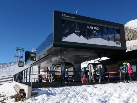 Skiliften Sarntaler Alpen – Liften Meran 2000