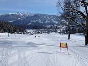 Gemakkelijke piste bij de Schneemandllift