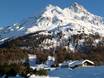 Berninagroep: Grootte van de skigebieden – Grootte Aela – Maloja