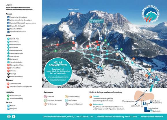 Ehrwalder Wettersteinbahnen – Ehrwald in der Tiroler Zugspitzarena