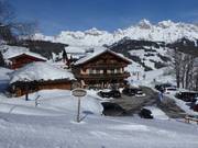 Handlerhof midden in het skigebied
