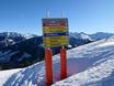 Hohe Tauern: oriëntatie in skigebieden – Oriëntatie Rauriser Hochalmbahnen – Rauris