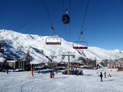 Menuires - 6-persoons hogesnelheidsstoeltjeslift (koppelbaar)