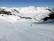 Pistes van Baqueira richting Beret