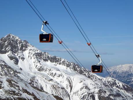 Skiliften SKI plus CITY Pass Stubai Innsbruck – Liften Stubaier Gletscher