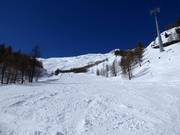 Dalafdaling Gletschergrotte naar Saas-Fee