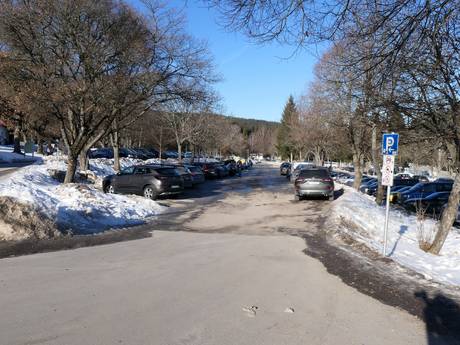 Beierse Woud: bereikbaarheid van en parkeermogelijkheden bij de skigebieden – Bereikbaarheid, parkeren Geißkopf – Bischofsmais