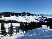 Uitzicht vanaf de Hörnle-liften op de Bolgengrat