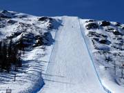 Extreem moeilijke afdaling Chocken