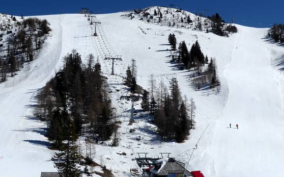 Skigebieden voor gevorderden en off-piste skiërs Steiner Alpen – Gevorderden, off-piste skiërs Krvavec