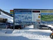 Groot informatiebord in Unterwasser