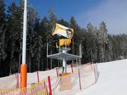 Sneeuwkanonnen in Lipno