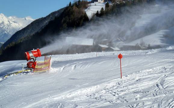 Sneeuwzekerheid Tirol West – Sneeuwzekerheid Venet – Landeck/Zams/Fliess