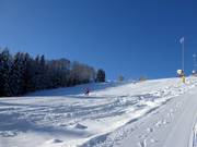 Zwarte piste bij de Kißlingerlift