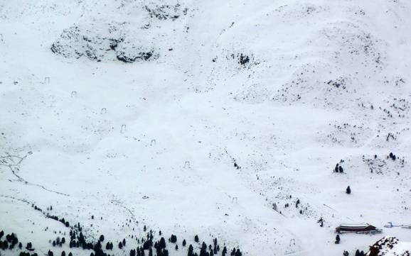 Skiën in Melag (Langtaufers)