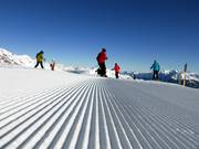 Ribbels in de sneeuw