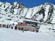 Restaurant Bivac Club bij het bergstation