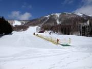 Transportband van de skischool bij de West Mountain