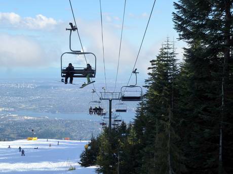 Lower Mainland: beste skiliften – Liften Grouse Mountain