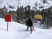 Uitdagend terrein in het Gad Valley