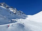 Moeilijke piste Adret