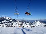 Kitzlahner-4er-Sesselbahn - 4-persoons vaste stoeltjeslift