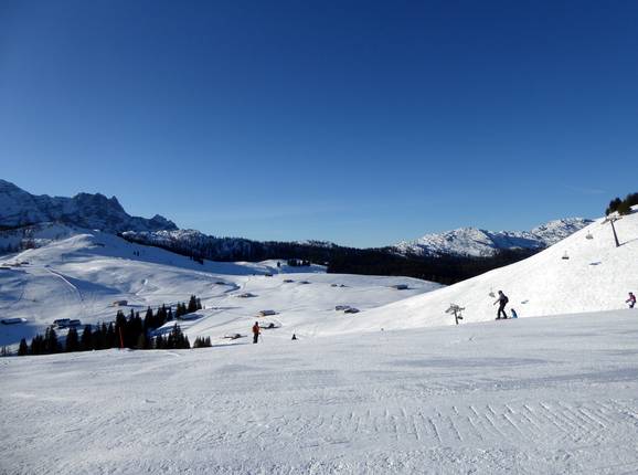 Skipiste Schwarzeck in de Almenwelt Lofer