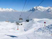 Läger - 4-persoons hogesnelheidsstoeltjeslift (koppelbaar) met kap