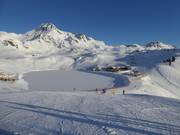Uitzicht vanaf de Grünwaldkopf naar de Seekarspitz