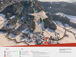 Pistekaart Schwabenbergarena – Turnau