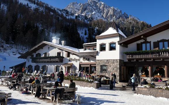 Hutten, Bergrestaurants  San Martino di Castrozza/&#8203;Passo Rolle/&#8203;Primiero/&#8203;Vanoi – Bergrestaurants, hutten San Martino di Castrozza