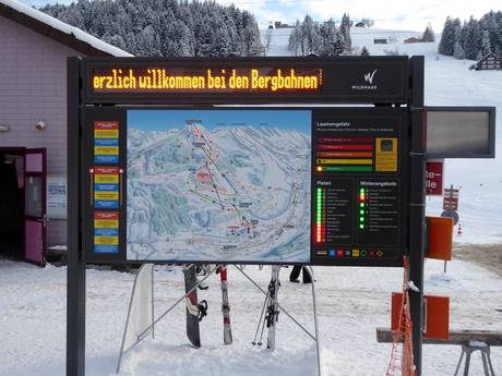 Appenzeller Alpen: oriëntatie in skigebieden – Oriëntatie Wildhaus – Gamserrugg (Toggenburg)