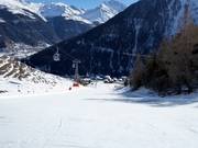 Dalafdaling Foret naar Grimentz