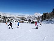 Makkelijke pistes bij het dalstation