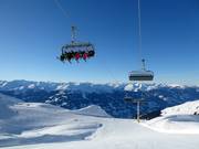 Kapaunsbahn - 8-persoons hogesnelheidsstoeltjeslift (koppelbaar) met kap en stoelverwarming
