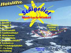Pistekaart Hoislifte – Modriach (Edelschrott)