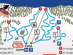 Pistekaart Słotwiny