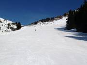 Brede piste bij de Walmendingerhorn