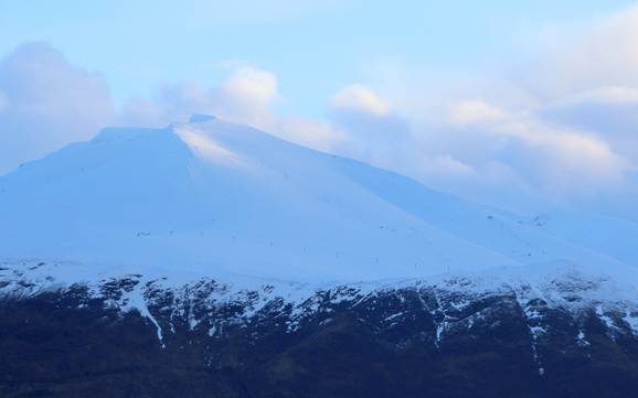 Hoogste dalstation in Schotland – skigebied Nevis Range