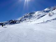 Instap moeilijke afdaling bij de Unterrat